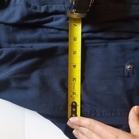 Women's Navy Blue Utility Jacket from Hoity Toity - Picture 6 of 6